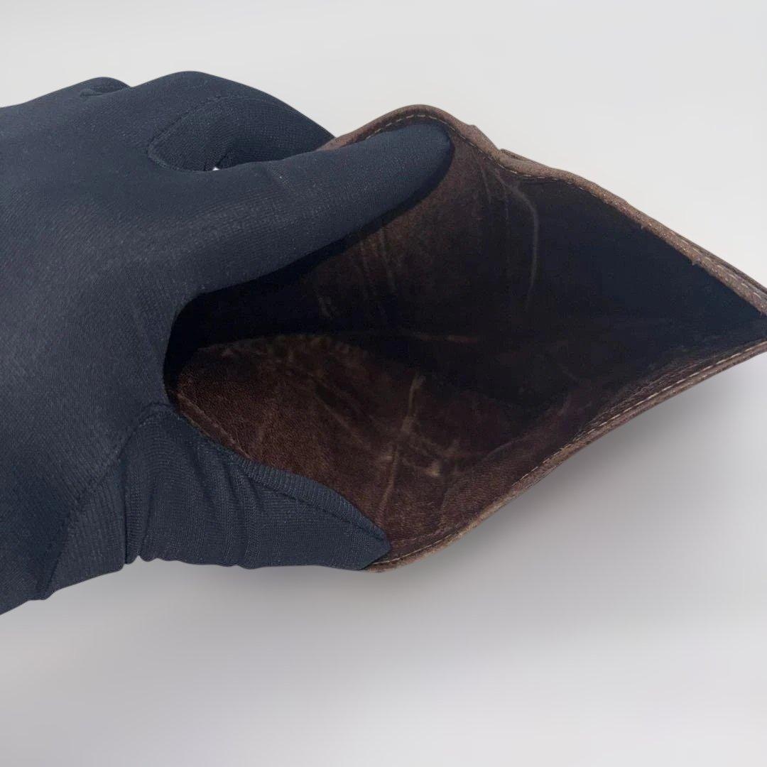 GUCCI GGモノグラム 二つ折り財布