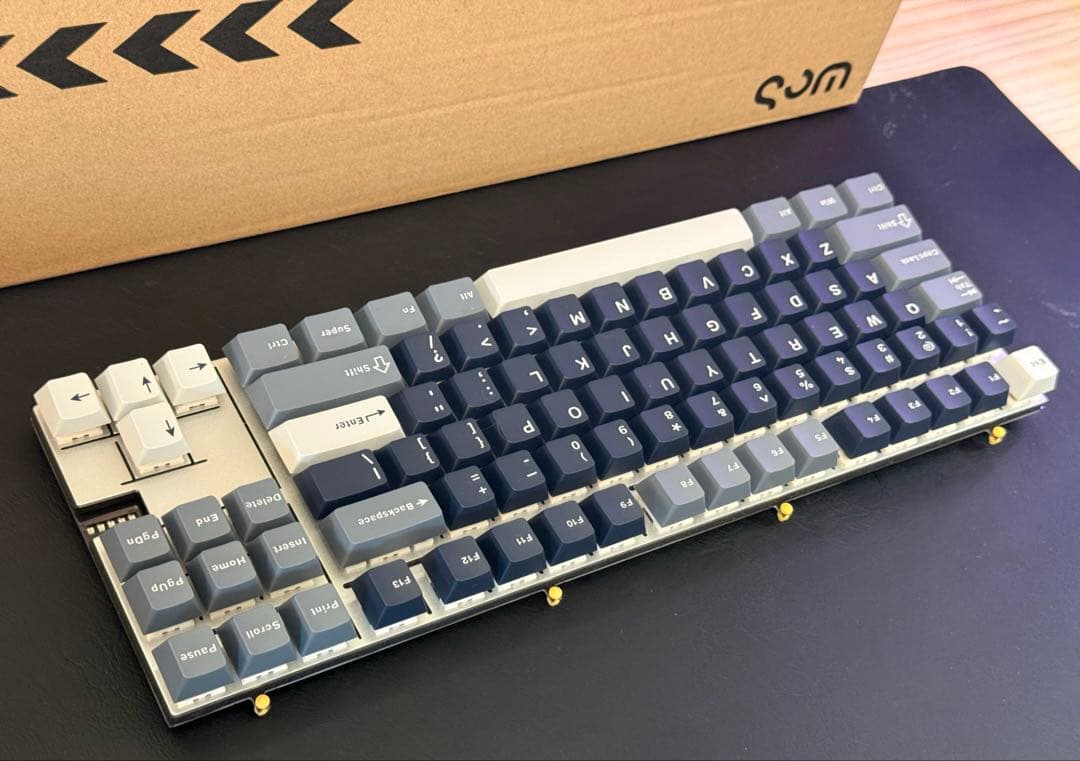 wobkey crush80 reboot pro JIS日本語 US ネイビー