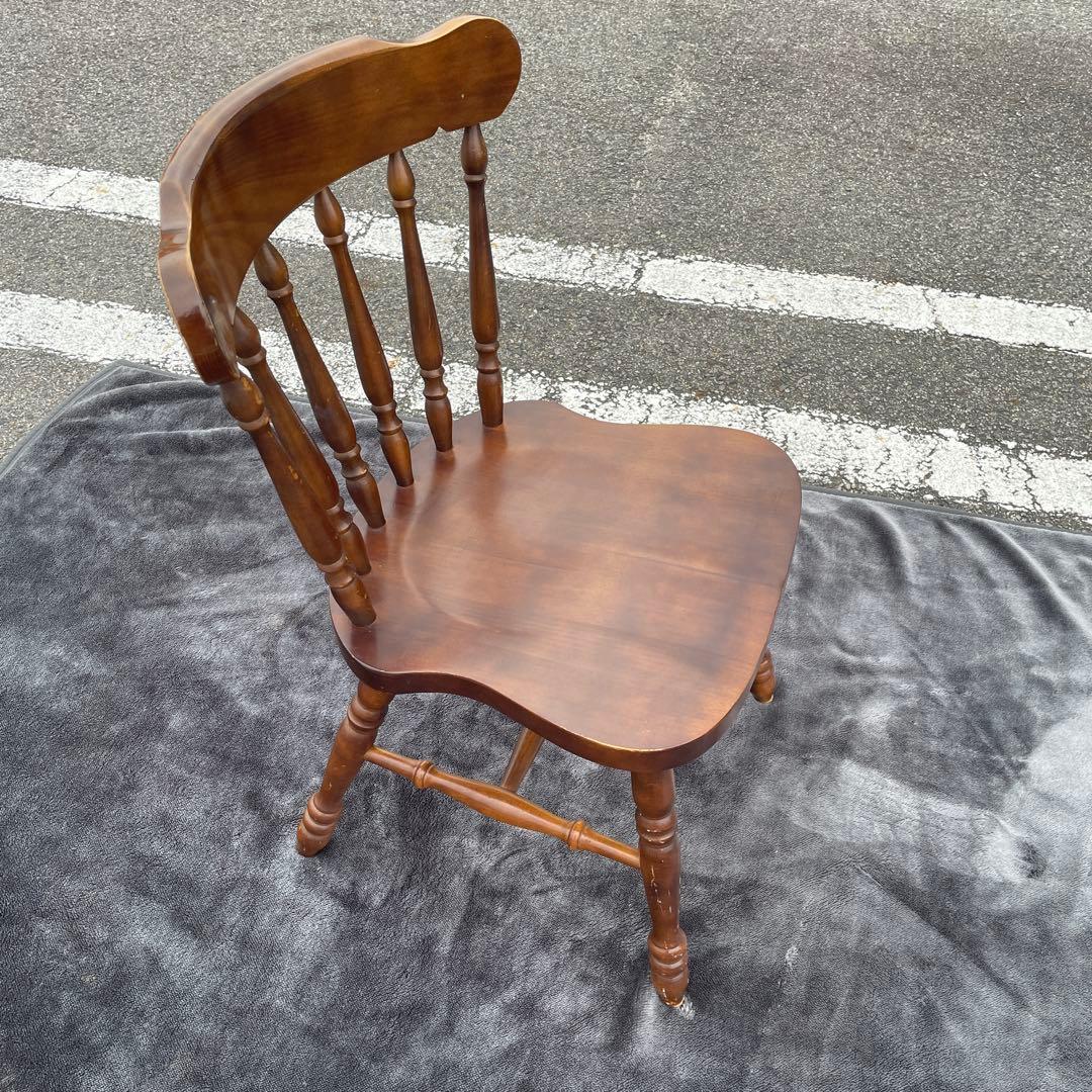 キツツキマーク 飛騨産業 ダイニングチェア 木製チェア