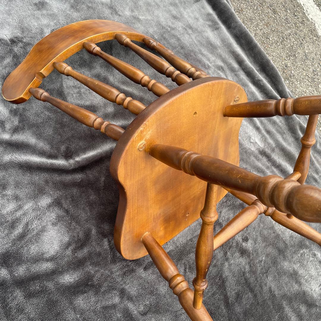 キツツキマーク 飛騨産業 ダイニングチェア 木製チェア