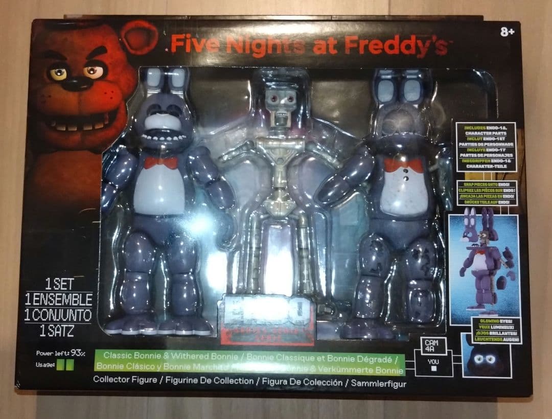 映画 ファイブナイツアットフレディーズ 着せ替え アクションフィギュア ボニー
