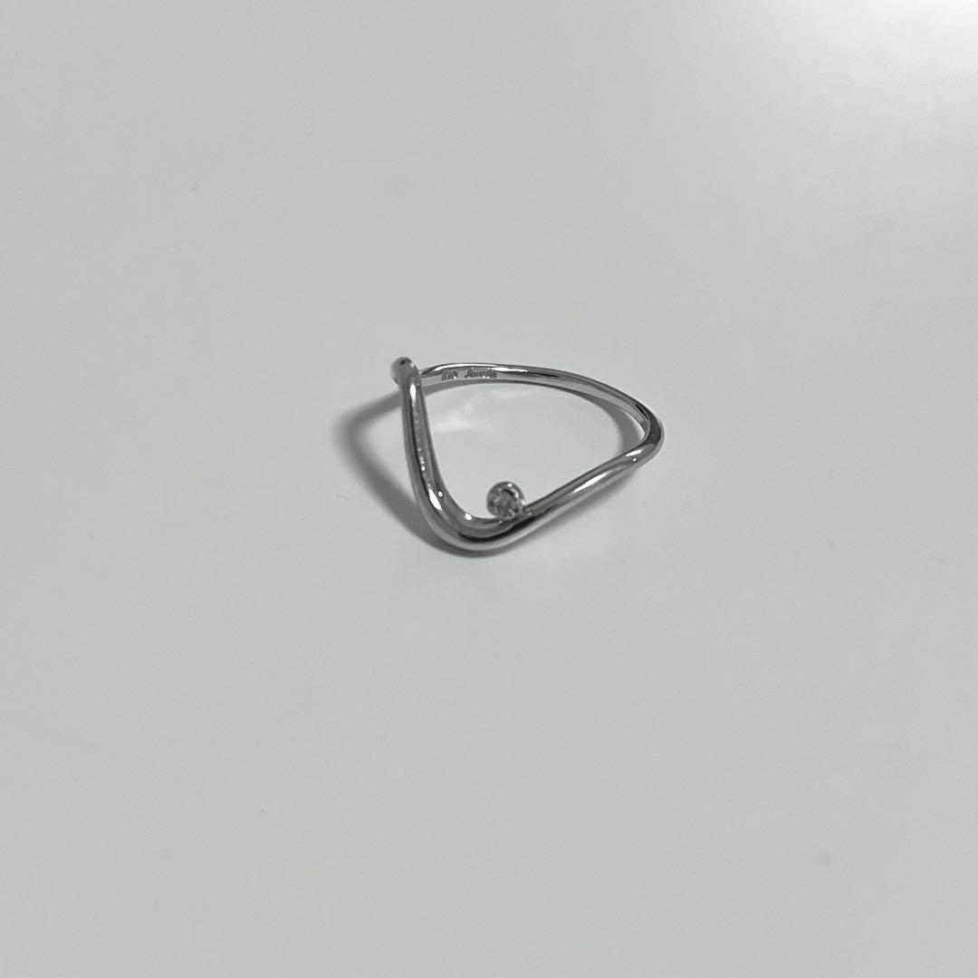 Jouete 10K WG ピンキーリング