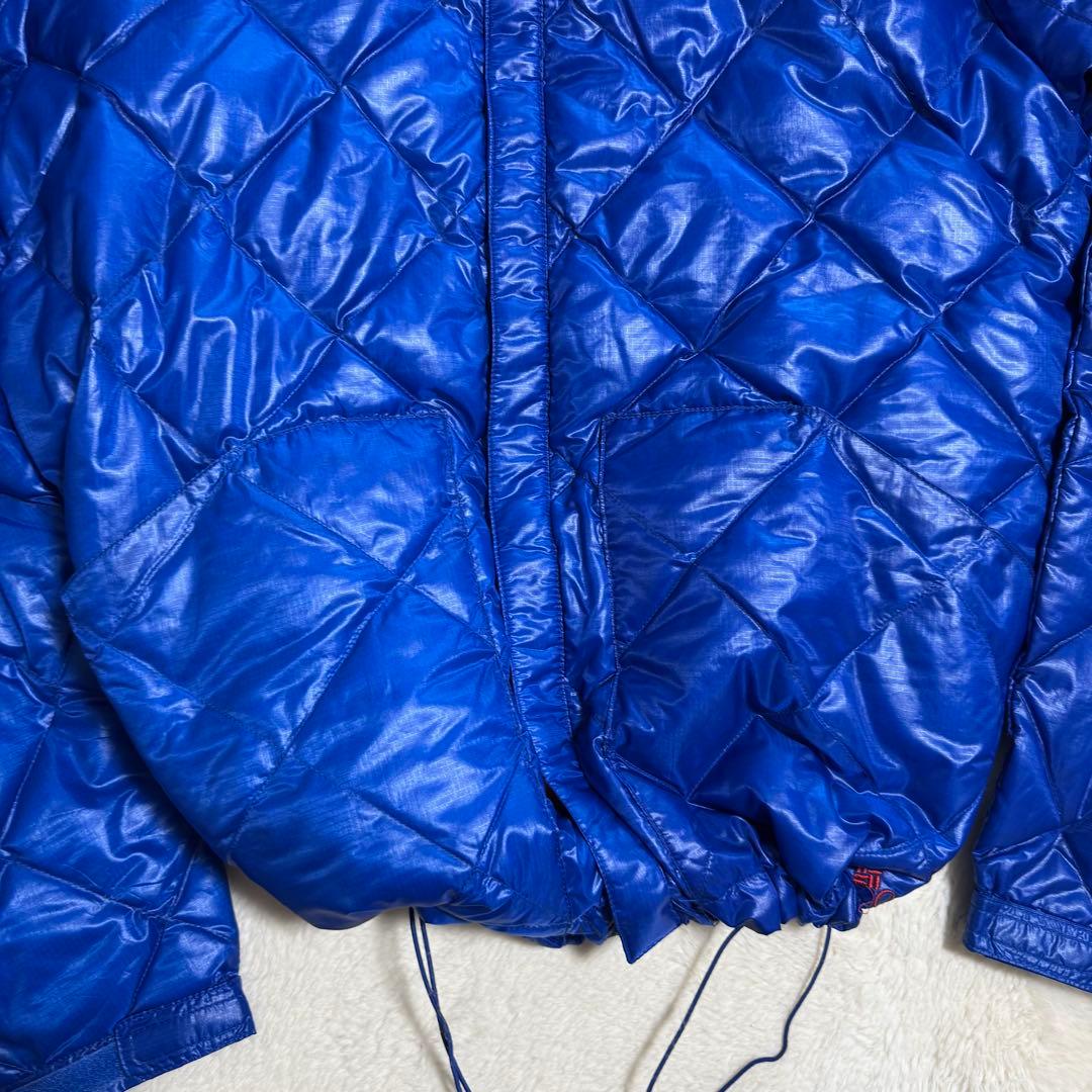 美品Columbia 00s puffy jacket メンズXL青キルティング
