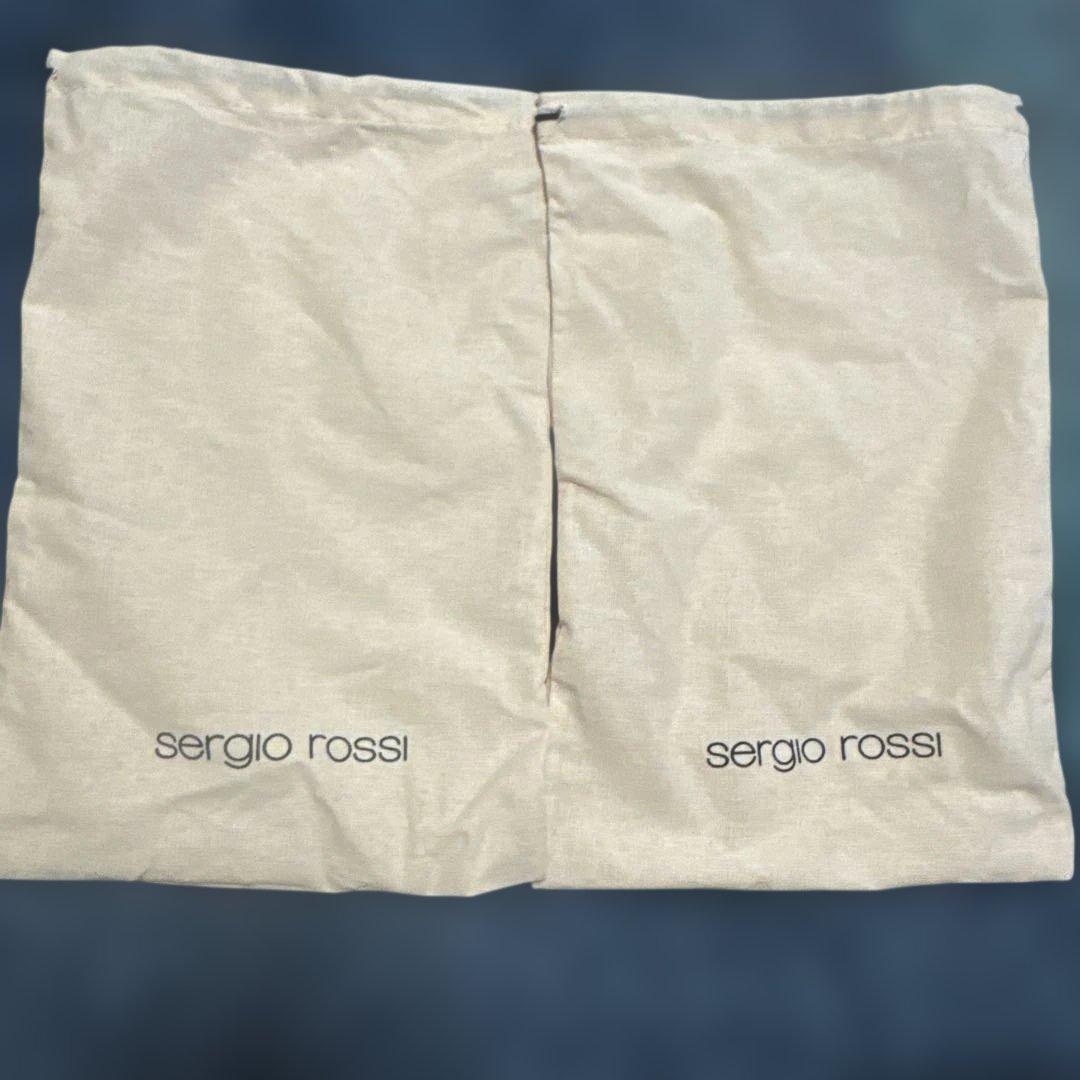 セルジオロッシ　パンプス　ブラック　スエード　38