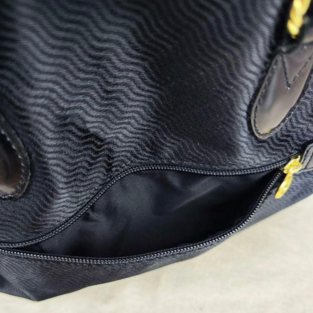 美品 バレンシアガ エース コラボ 2way ボストンバッグ ナイロン ブラック