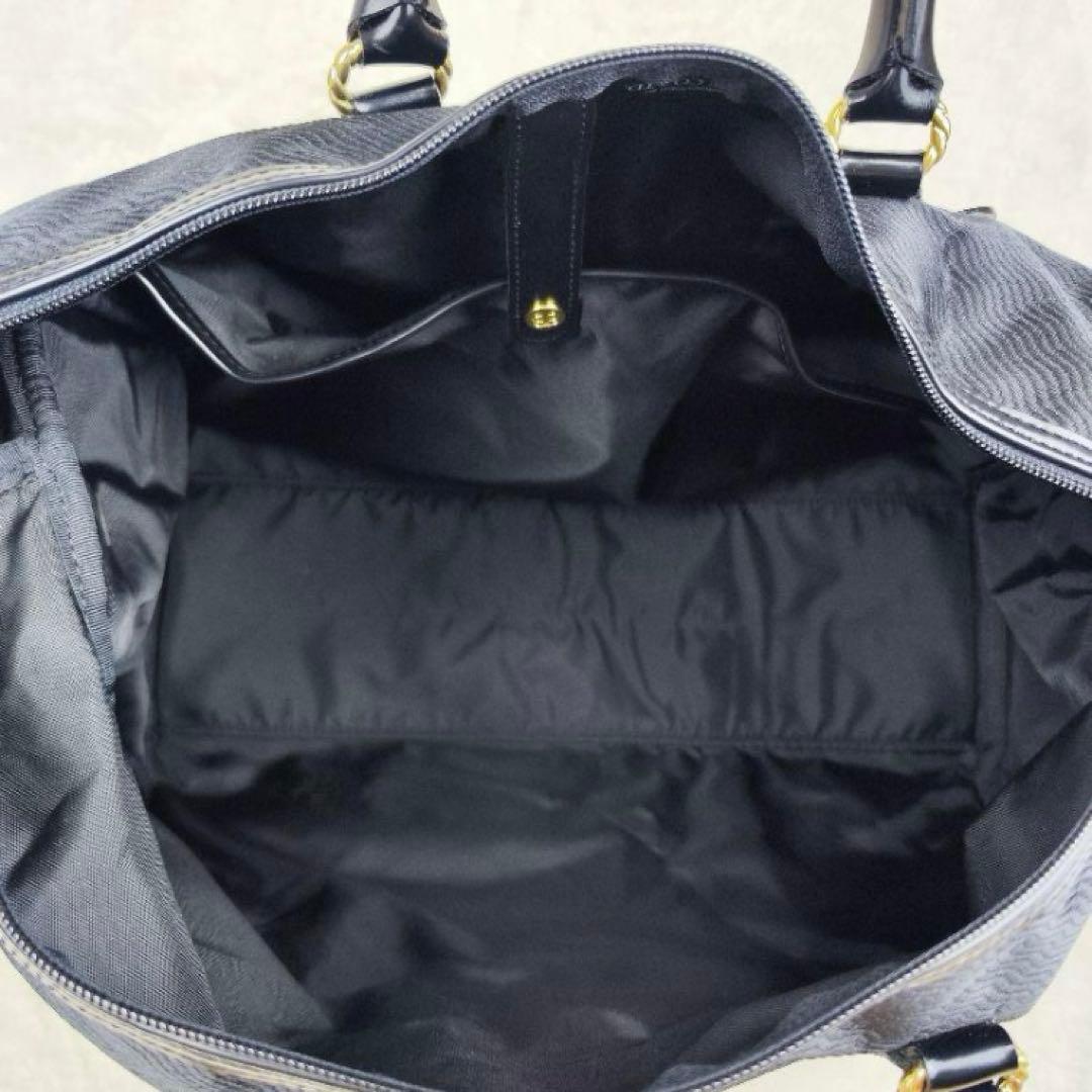 美品 バレンシアガ エース コラボ 2way ボストンバッグ ナイロン ブラック