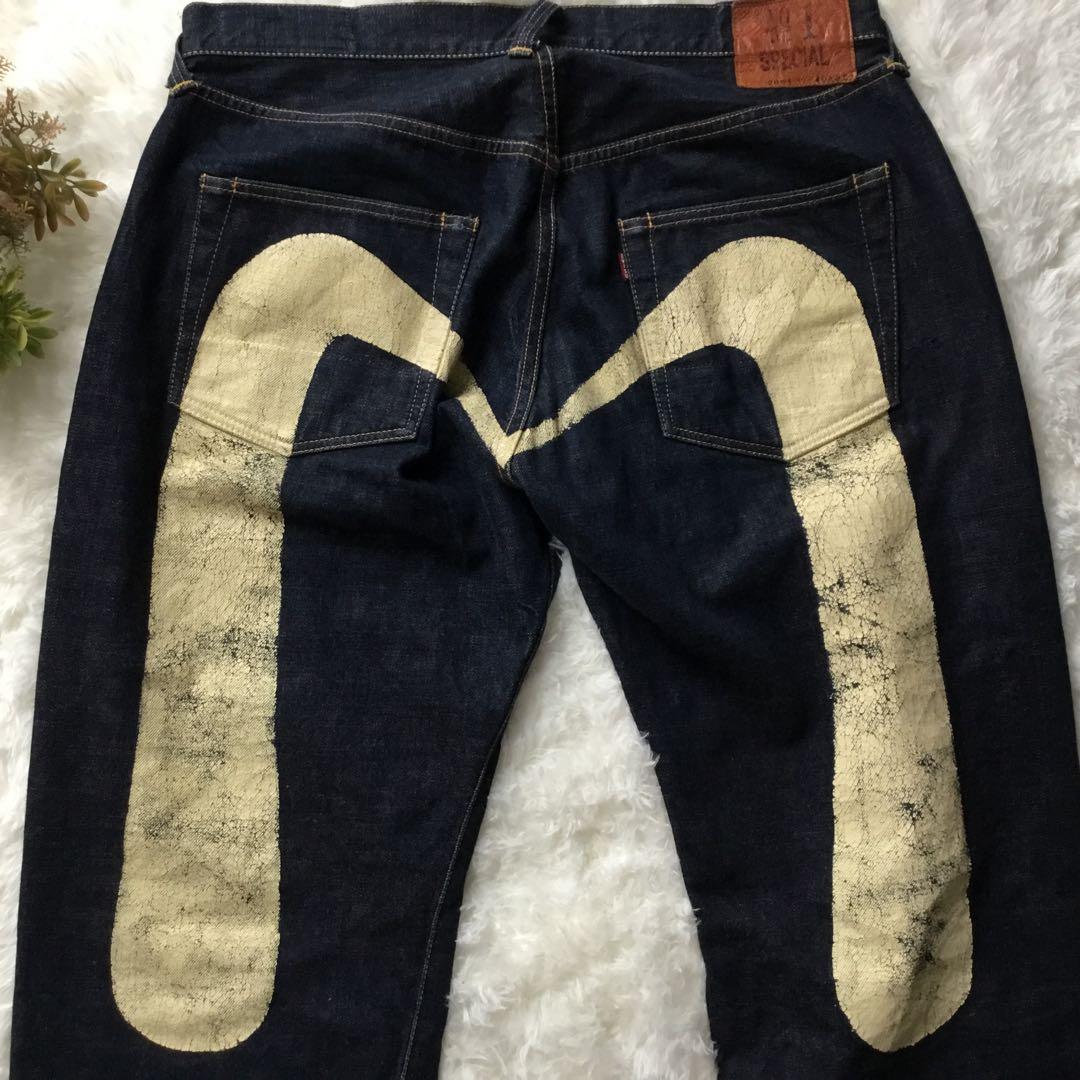 EVISU NO.1 SPECIAL 2001 大黒　W40 プラチナ耳 日本製