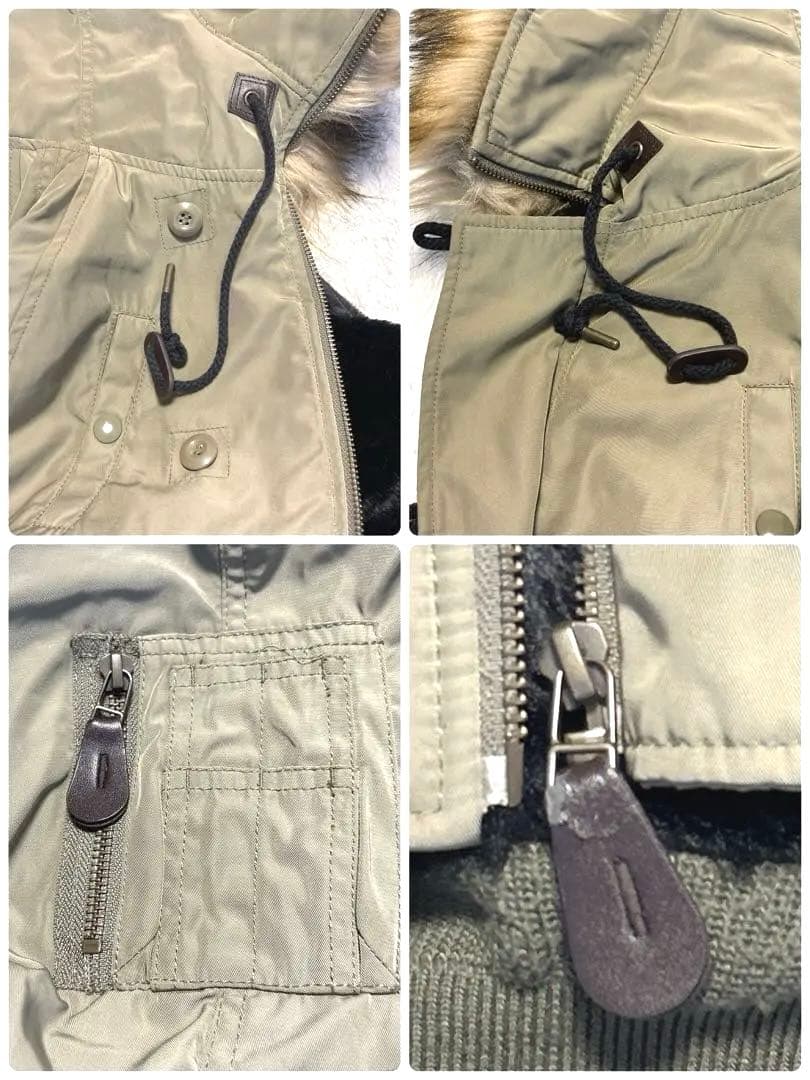 レア✨MOUSSY N2-B ファー ミリタリー ボンバージャケット ボア