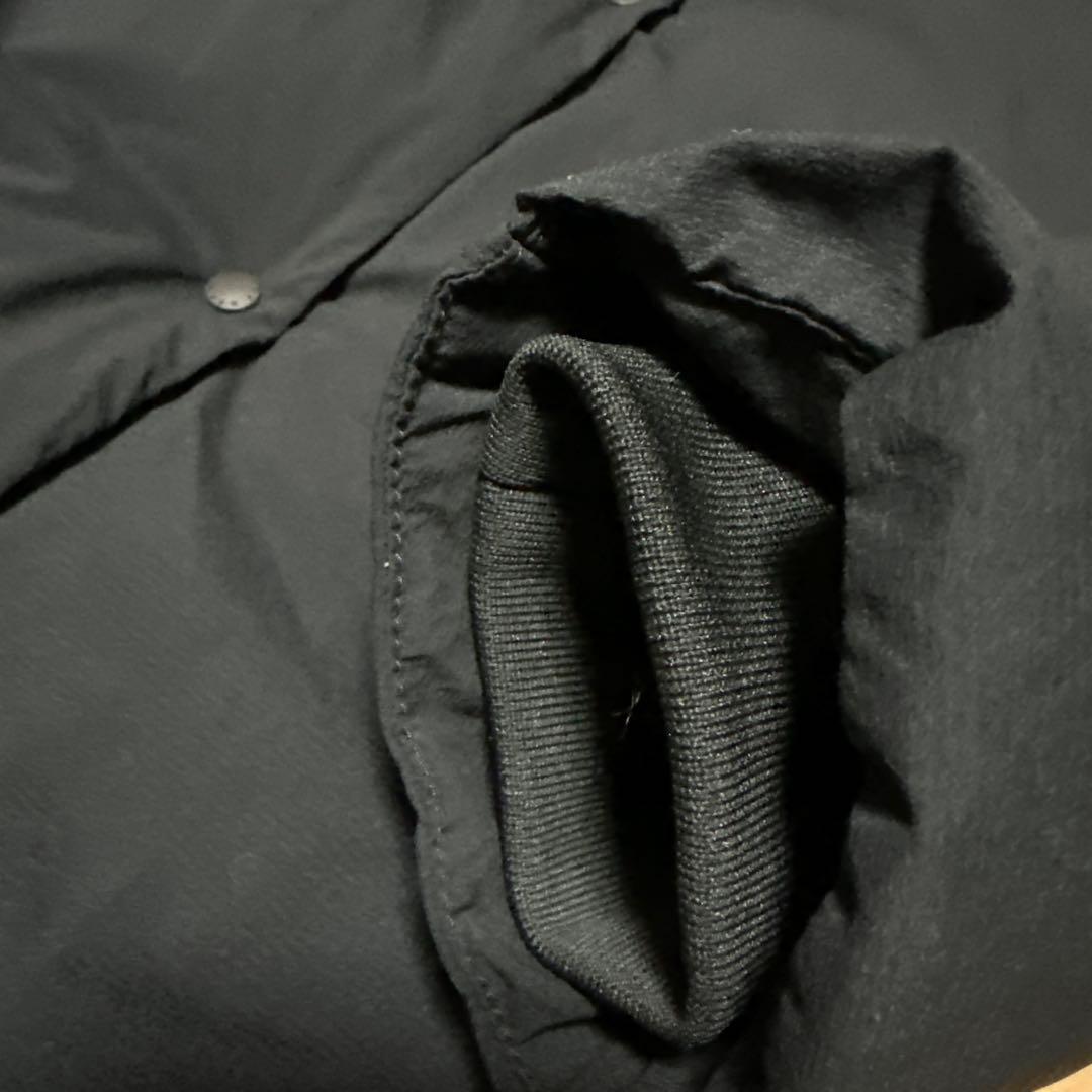 ナンガ　ショールカラー　ダウンコート　L