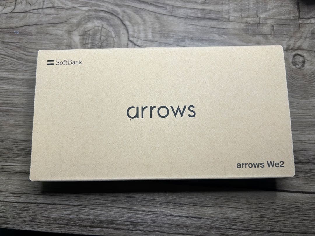 SoftBank arrows We2 本体 オレンジ