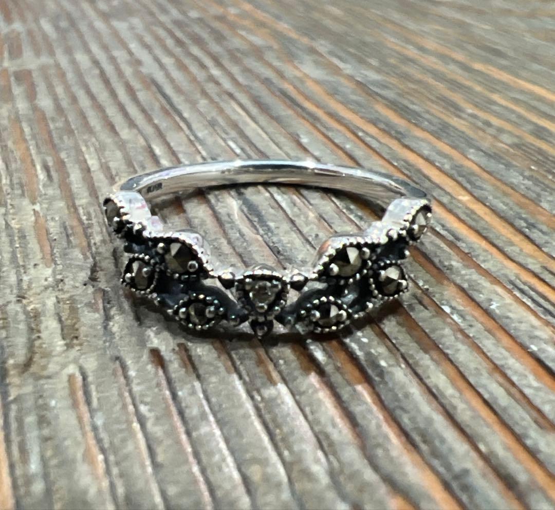 agete アガット マーカサイト シルバー リング