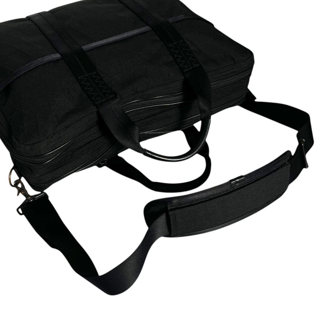 美品　ポーター　2way　A4可　2層　ハイブリッド　ビジネスバッグ　斜め掛　黒