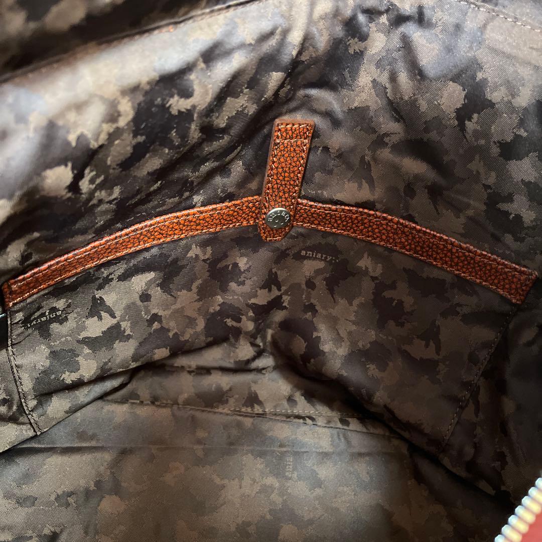 【未使用】超高級　aniary アニアリ レザートートバッグ 大容量　ブラウン