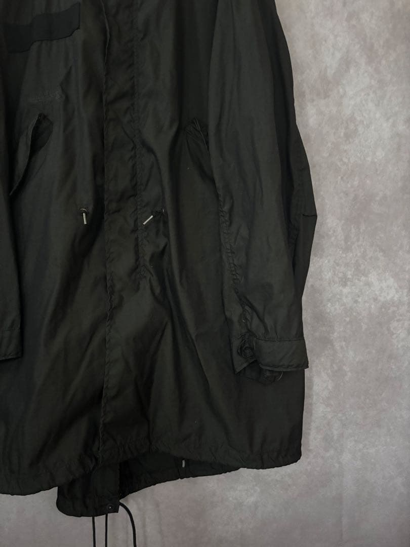 80s U.S.ARMY M-65 fishtail parka 黒染め M65