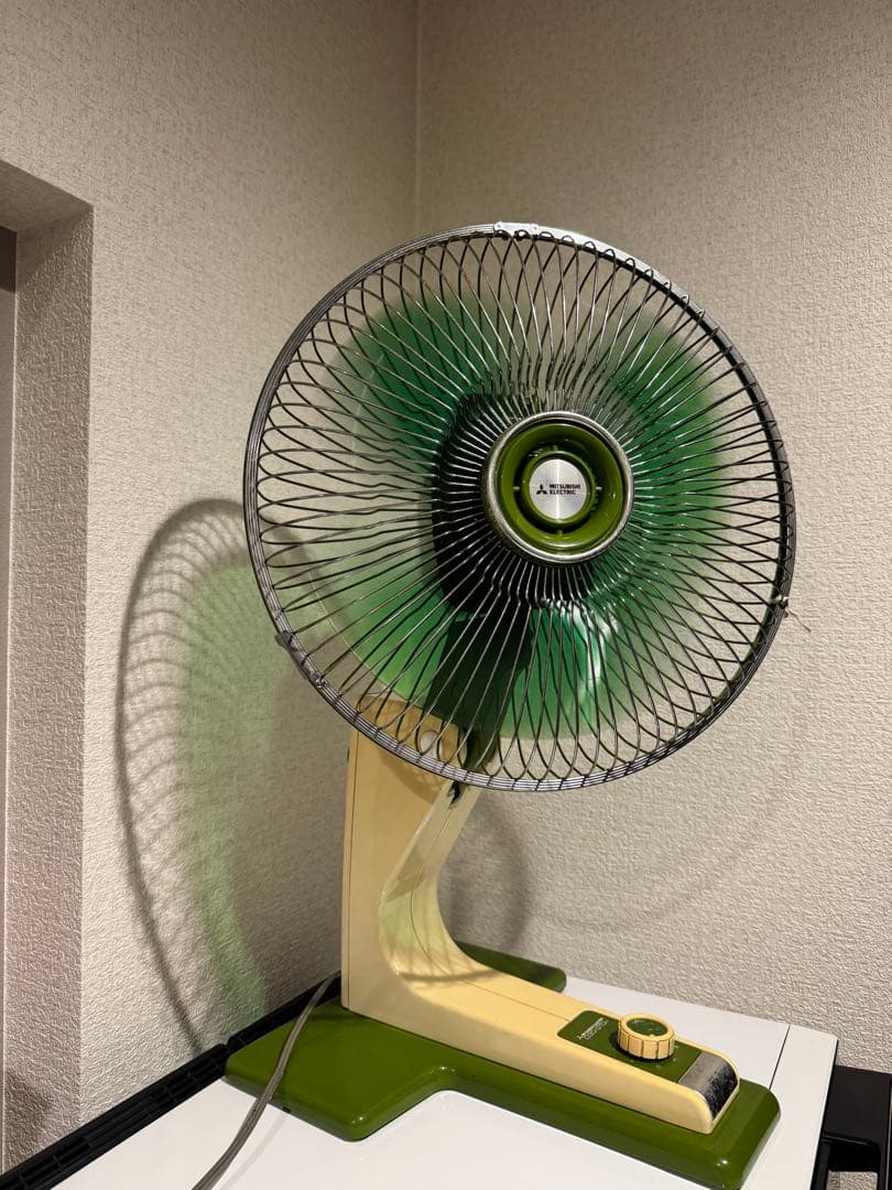 (21) 1977製 D30-GTG3 三菱上扇　扇風機 オレオレ ファン