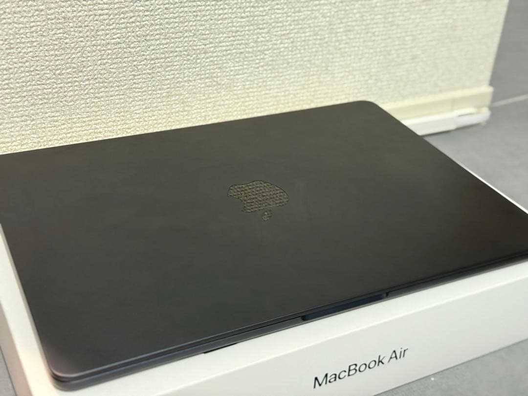 【美品】MacBookAir M2 メモリ16GB ミッドナイト