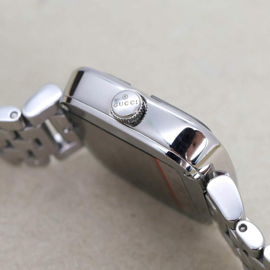 稼働 GUCCI 腕時計 125.4 美品 Gベゼル 外箱 新品電池 1598