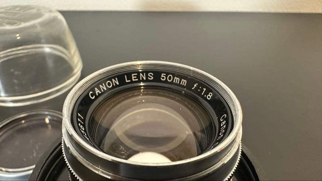 Canon 50mm f:1.8 レンズ(L39)