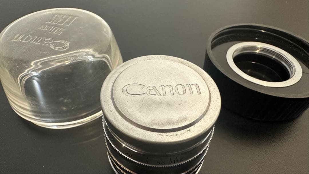 Canon 50mm f:1.8 レンズ(L39)