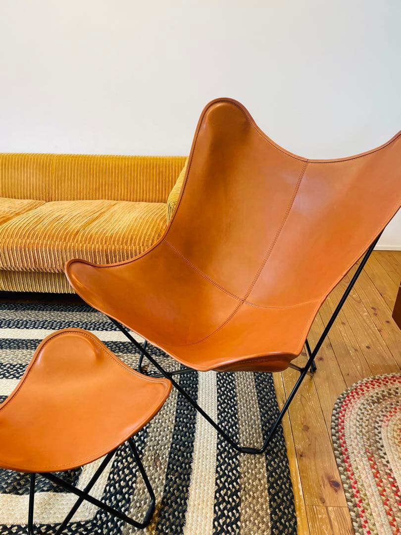 cuero BKF Chair バタフライチェア 大小セット