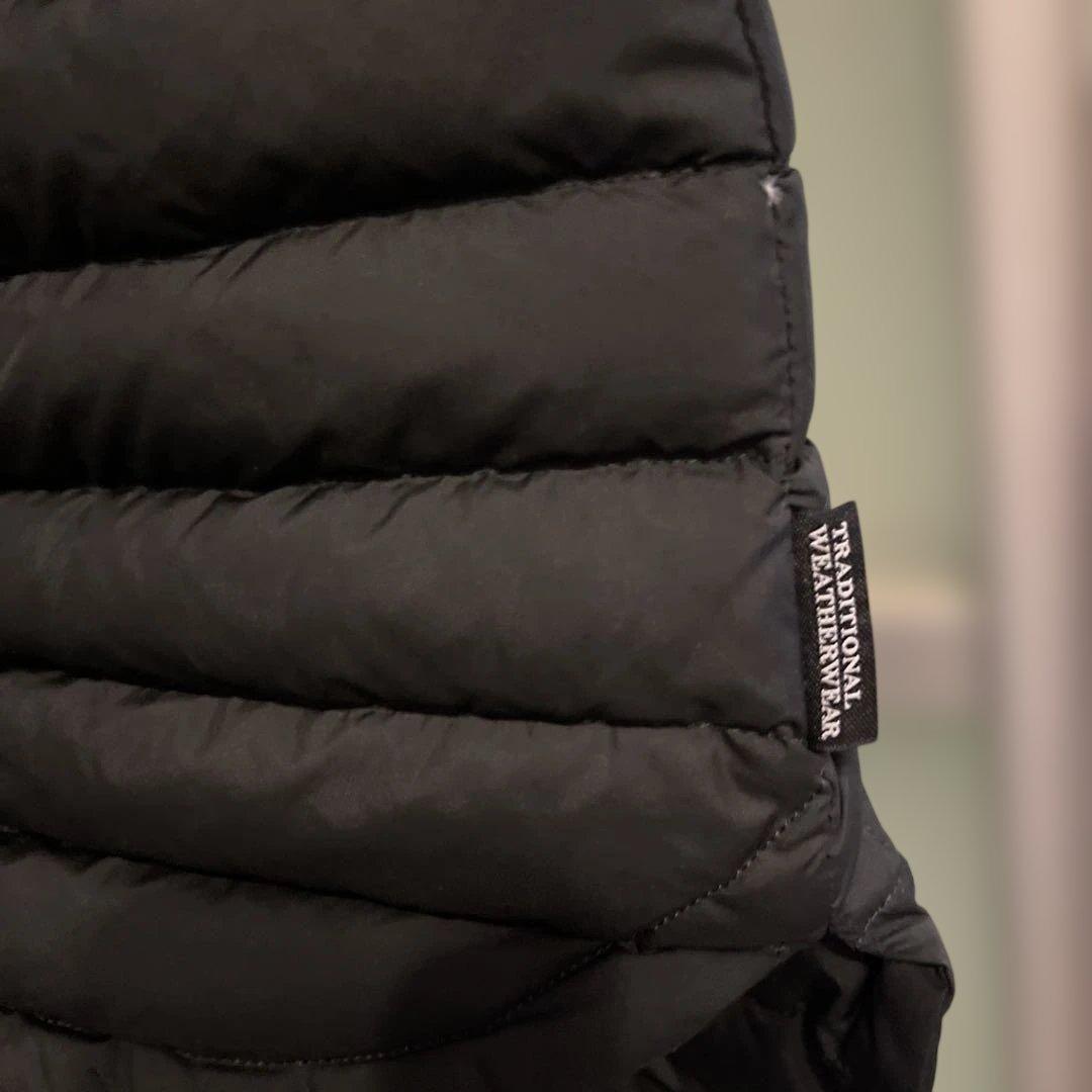 トラディショナルウェザーウェア　インナーダウン　ロングコート