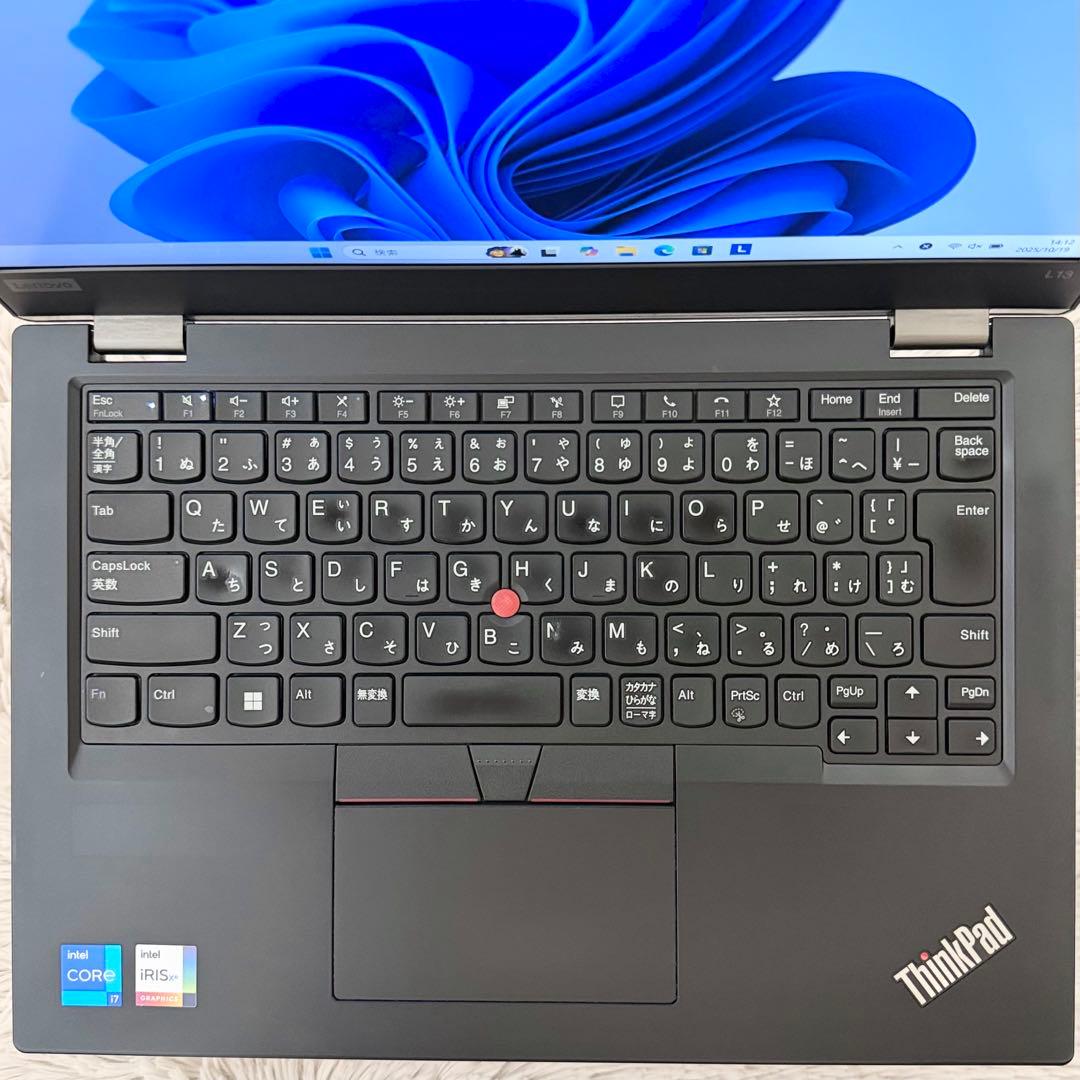 レノボ L13 Gen2 11世代i7 SSD1000GB オフィス付