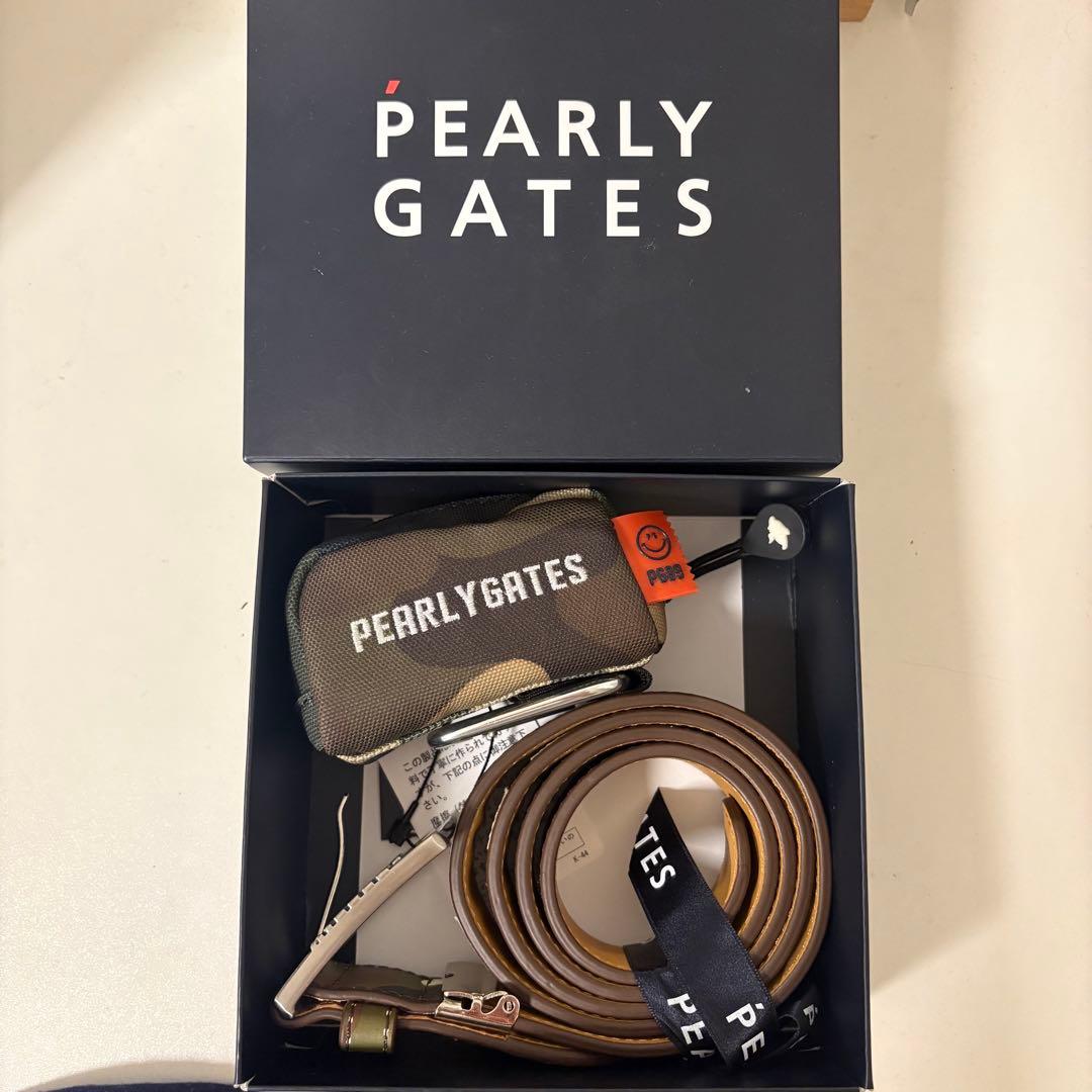 PEARLY GATES パーリーゲイツ ベルト 迷 彩柄　ボールポーチ　セット
