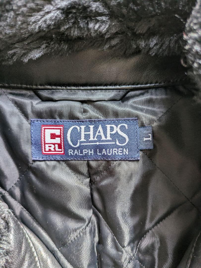 う*食様 ラルフローレン　チャプス　レザー　革ジャン　2way ラムレザー　羊革