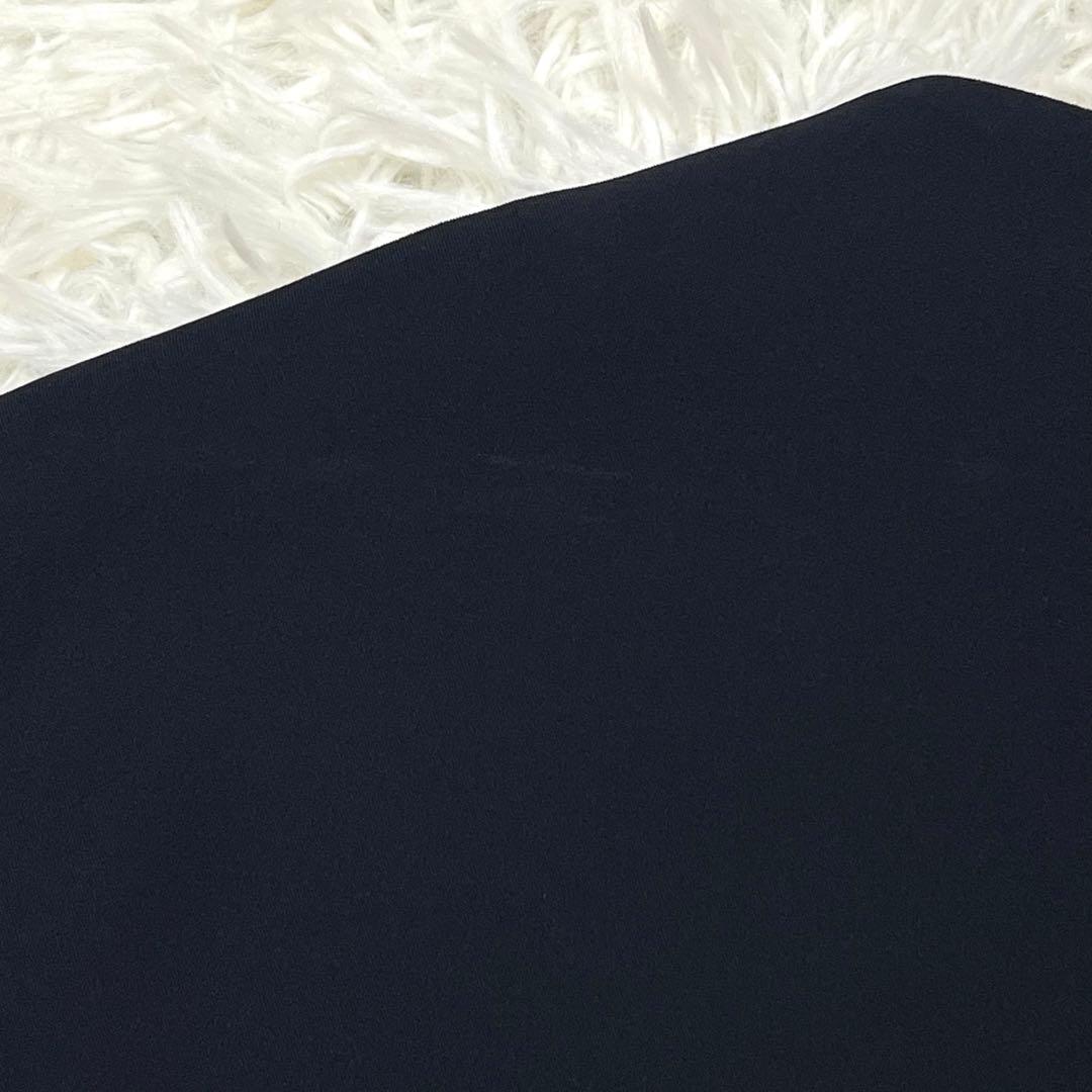 YOKOCHAN フロントフリルヘムワンピース ブラック Mサイズ