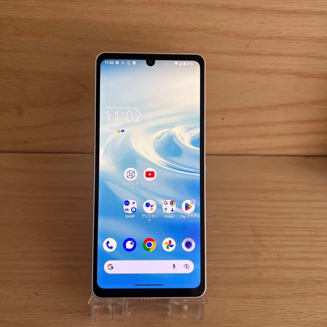 シャープ AQUOS sense6s SHG07本体 E157