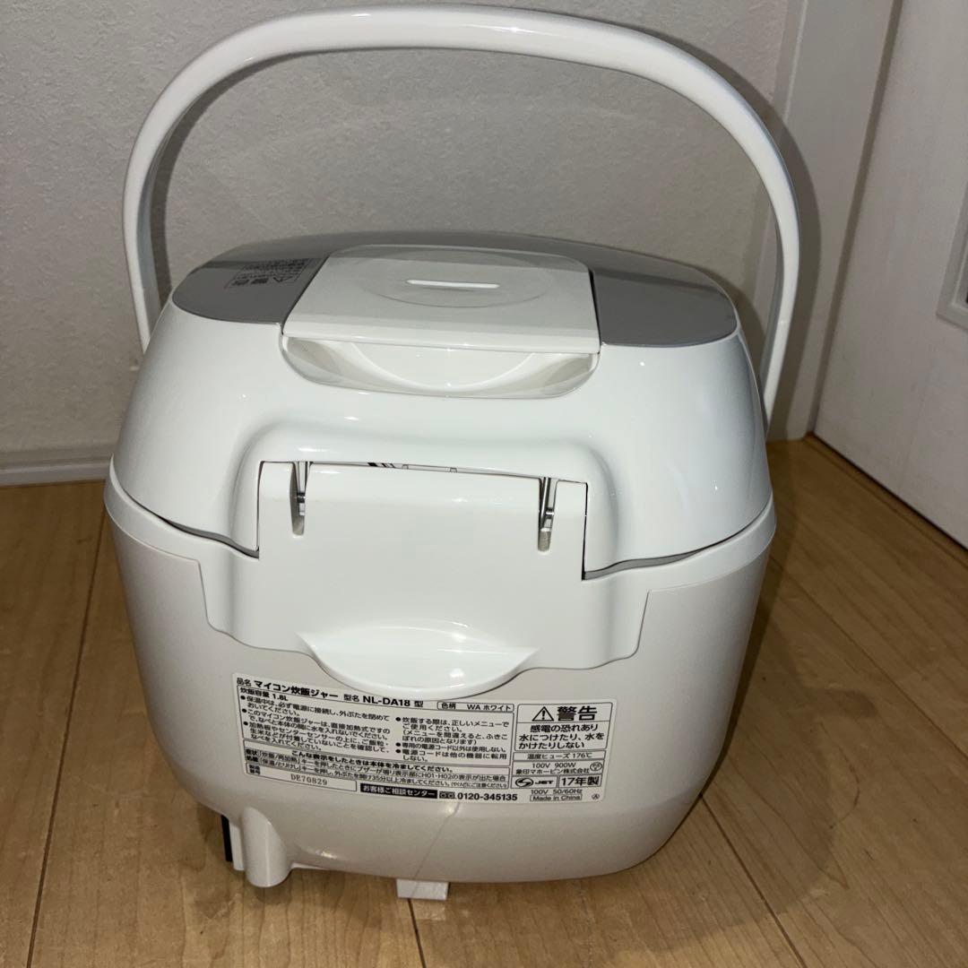 極美品　象印　一升炊　炊飯ジャー　NL-DA18