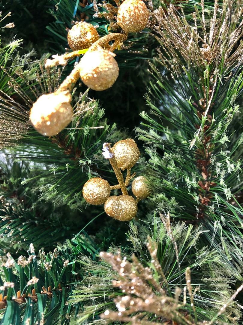 クリスマス ⑨ ツリー　オーナメント付き