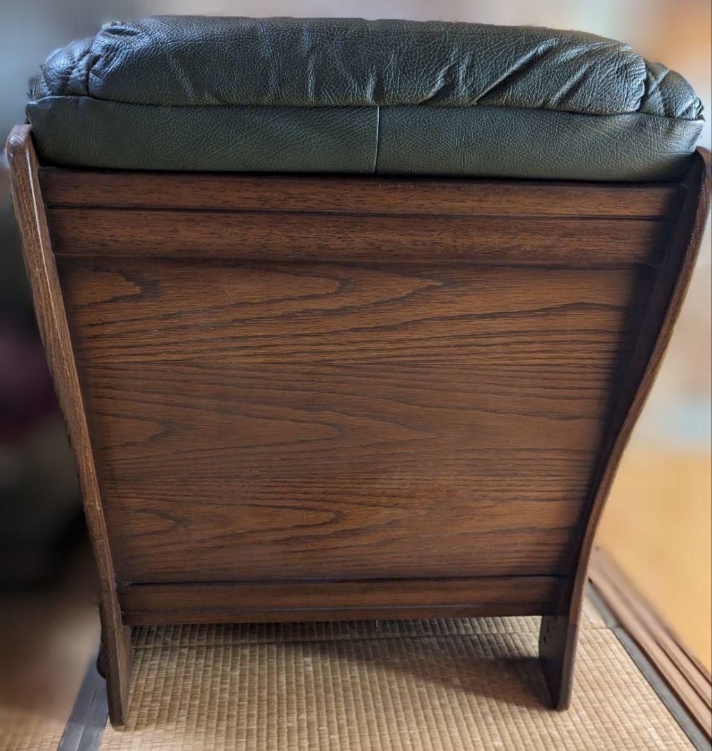 本革ソファ　レザーソファ　一人掛け　椅子　インテリア　アンティーク家具