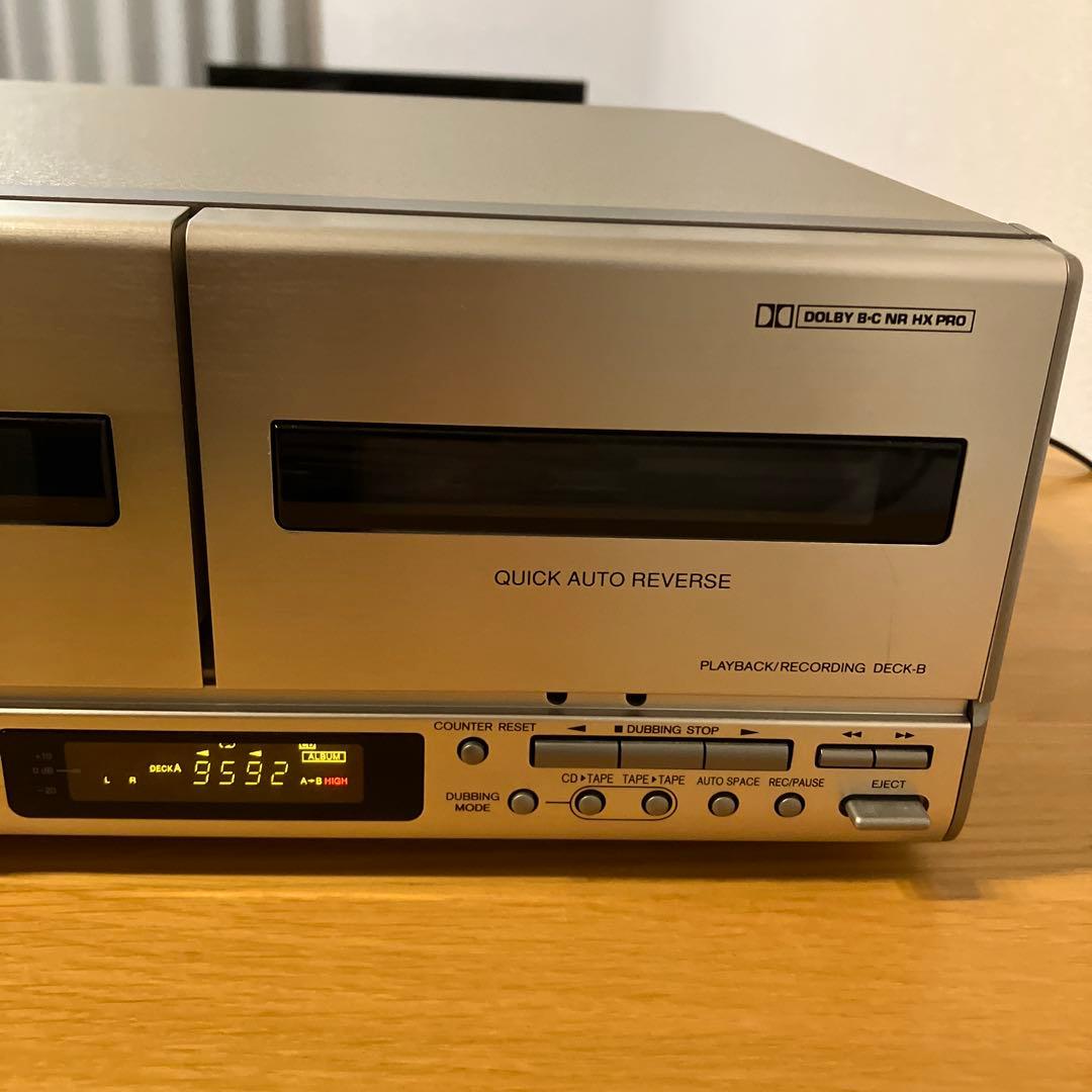 ONKYO カセットテープデッキ K-W511M動作確認済