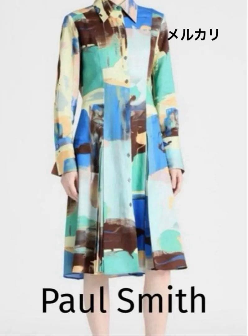 23AW／完売品⭐️Paul Smith AbstractLandscaワンピース