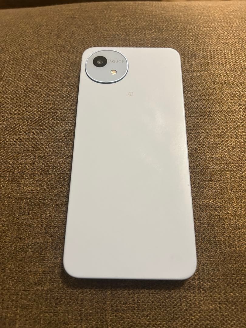 値下げ　【美品】SHARP AQUOS wish4 ブルー