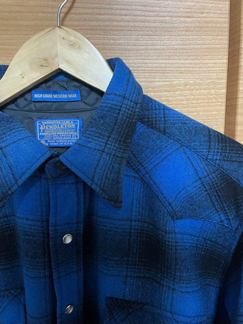 トップス PENDLETON WOOL WESTERN SHADOW SHIRT
