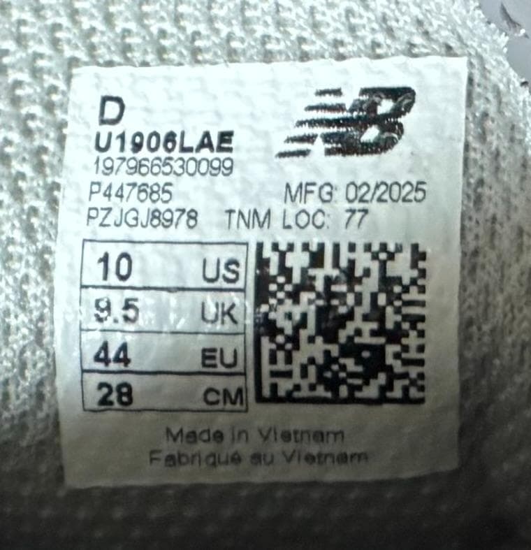 NEW BALANCE U1906LAE Silver【1906L】