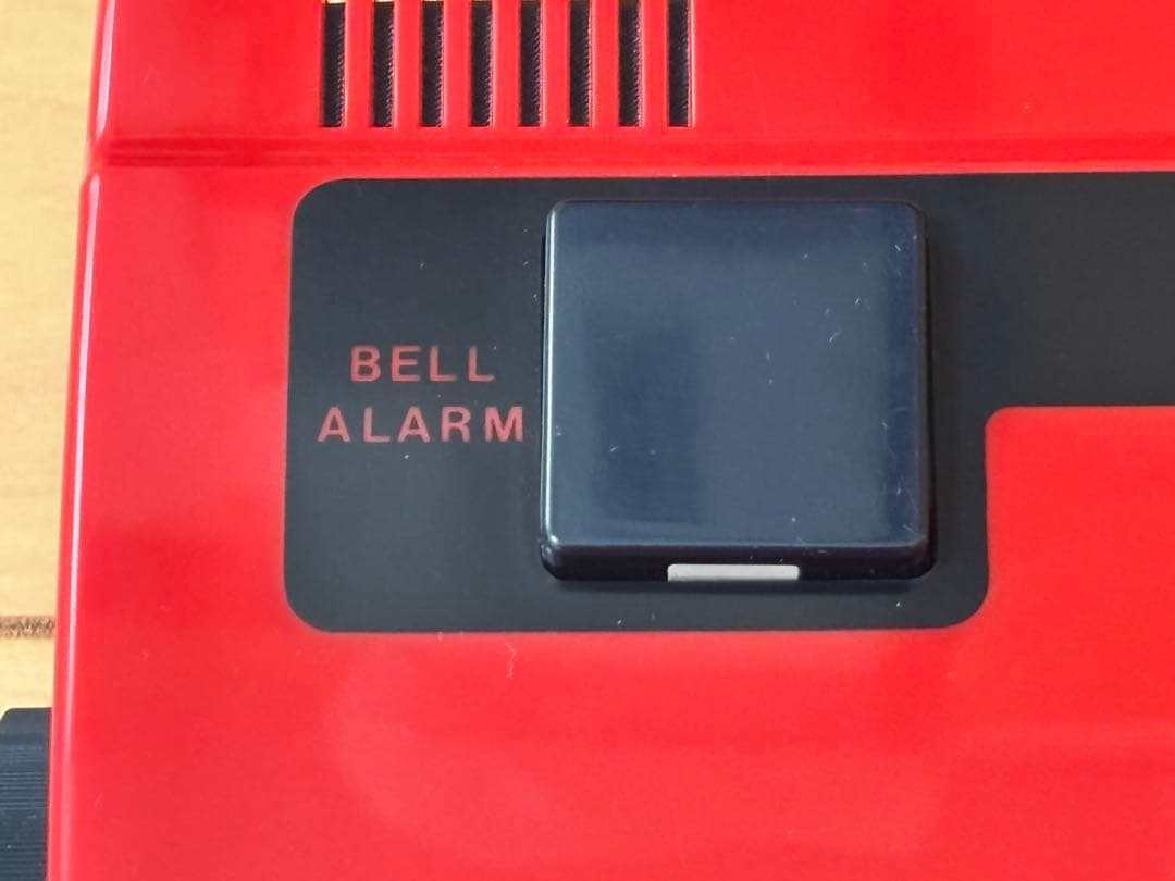 シチズン(CITIZEN) 昭和レトロ(パタパタ時計)8RD104【赤色】