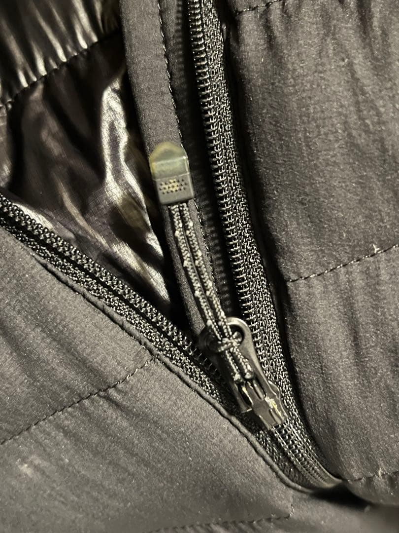 ノースフェイス サンダージャケット　L サイズ　ブラック　黒　ダウンジャケット