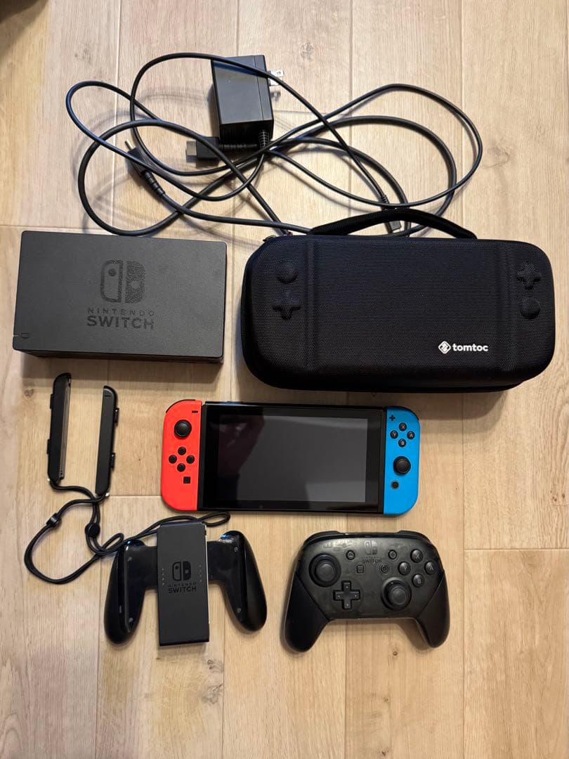 Nintendo Switch 本体 他付属品セット※プロコンあり