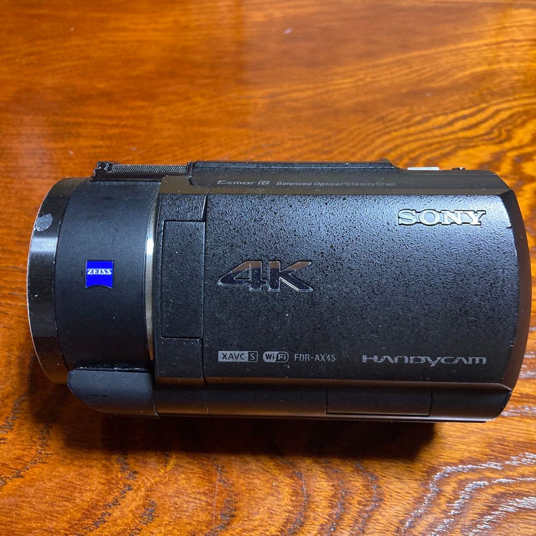 【ジャンク品】ソニー 4Kビデオカメラ FDR-AX45