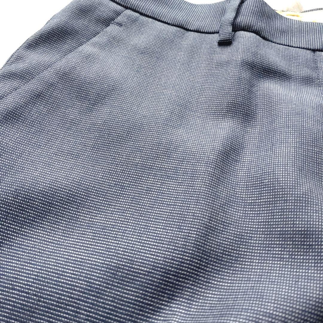 トゥモローランドコレクション ノーカラージャケット パンツ スーツ イタリア生地