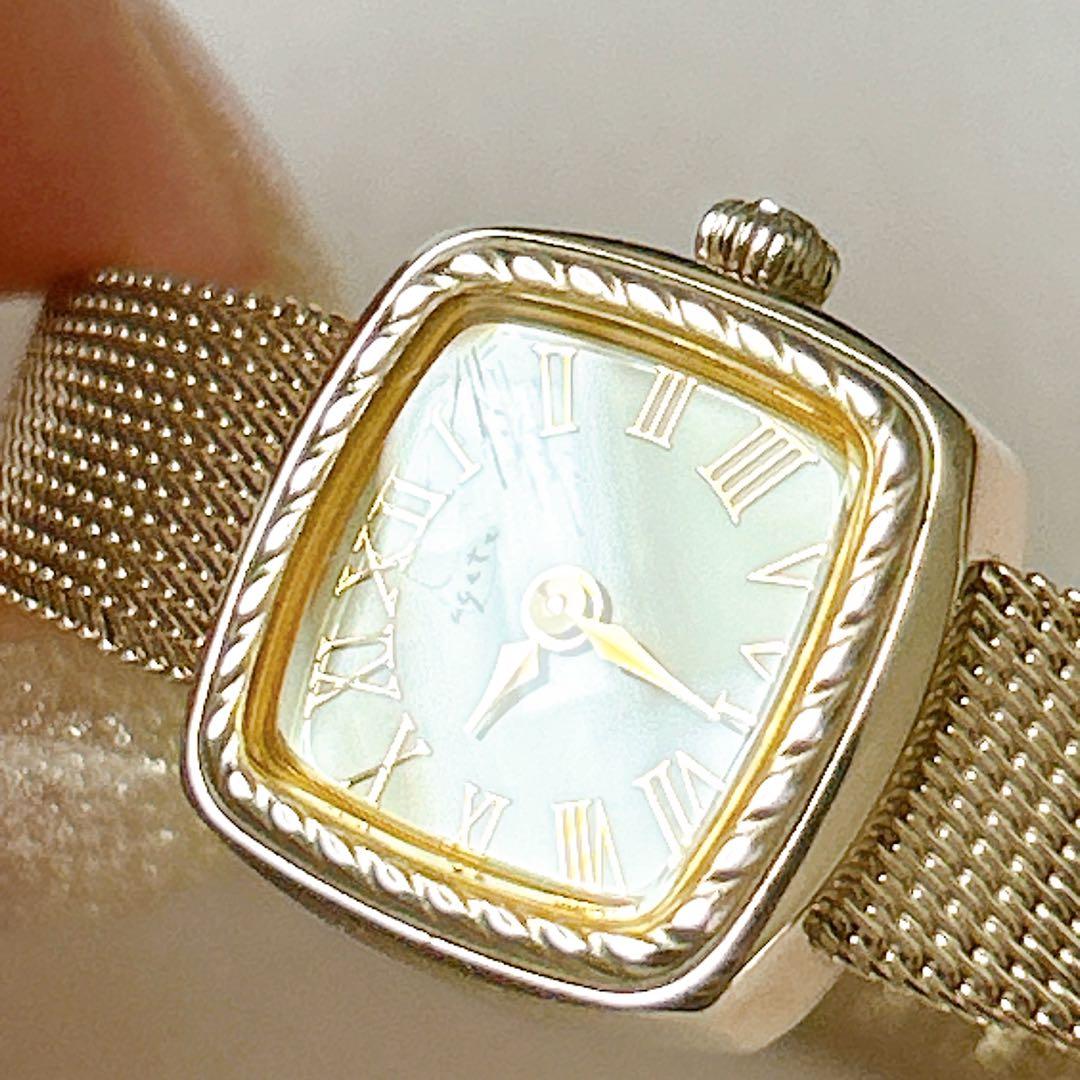 ・.。*agete スクエア レディース腕時計・.。*