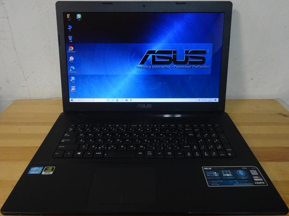 ASUS ノートパソコン ASUS X75VD/中古特価良品