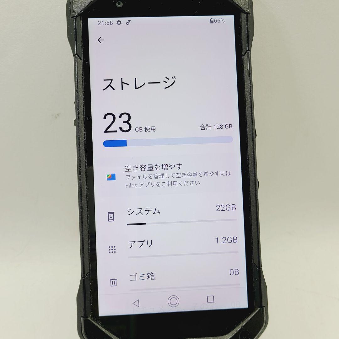 ☆simフリー☆京セラ TORQUE 5G KYG01 128GB ブラック ③