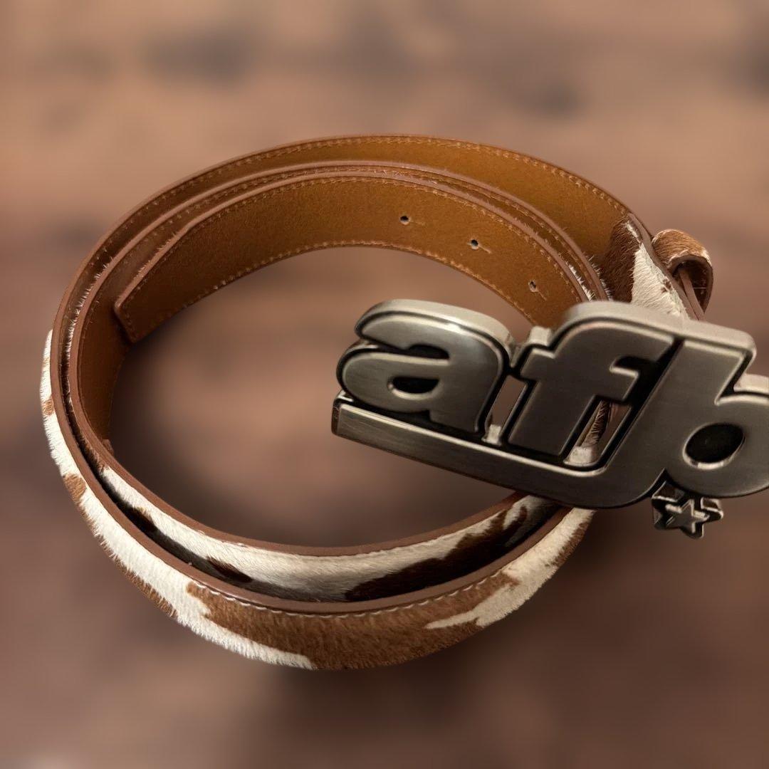 小物 AFB LOGO BUCKLE BELT