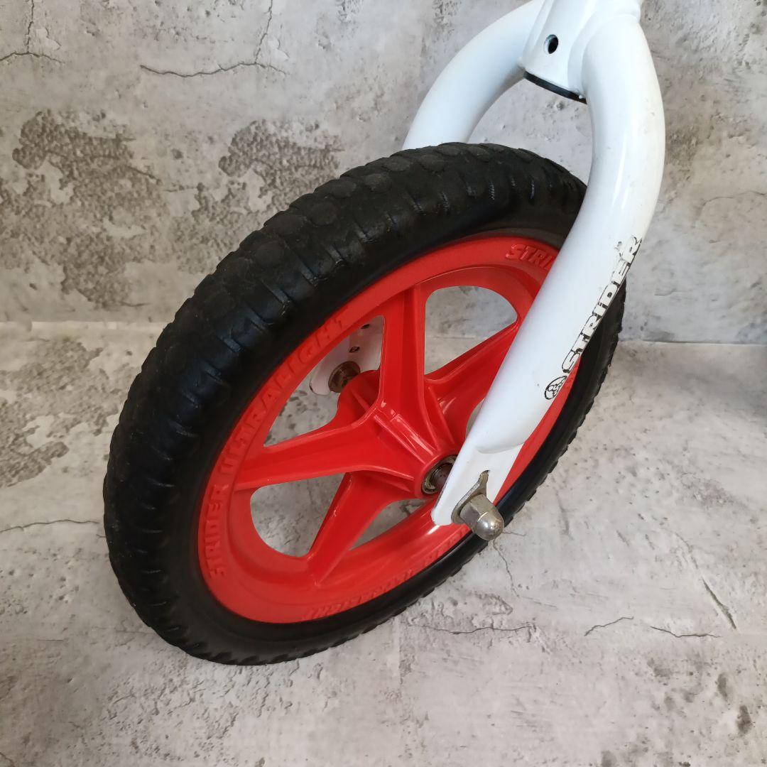 ストライダーstrider sportムラサキスポーツ限定モデル12インチ赤白