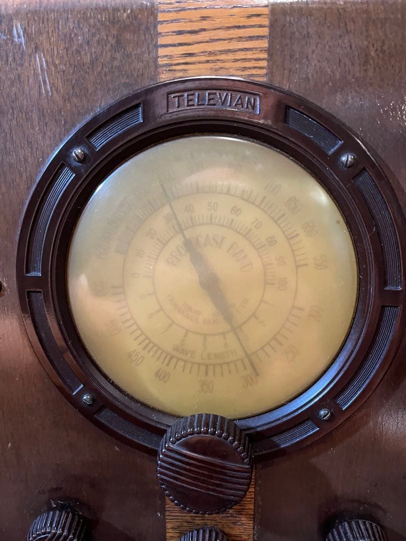 レトロラジオ、テレビアン、ベークライト、ラジオ、セルロイドラジオ、真空管ラジオ