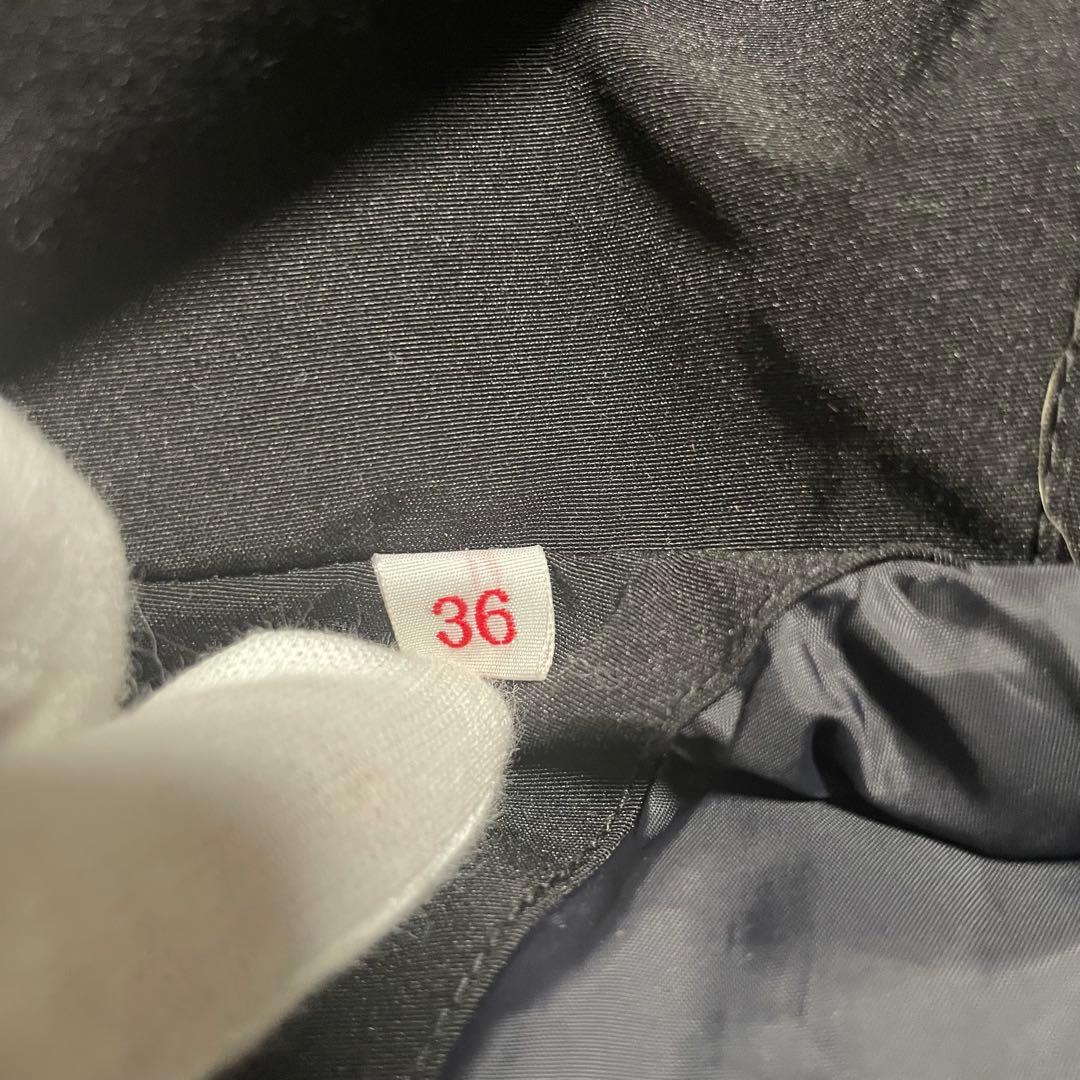 ✨美品✨DANTON ダントン ダウンジャケット ファー付き ブラック 36